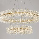 Loft Industry Modern - Stalactite 19 Circle Chandelier